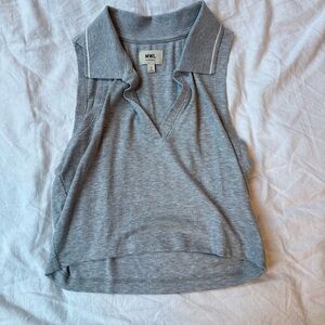Gray MWL Sleeveless Tank Top